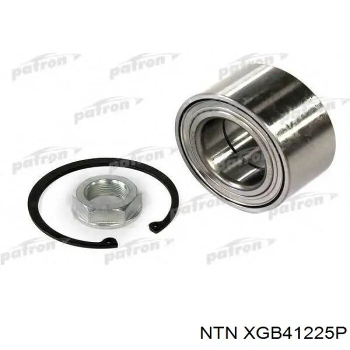 Комплект підшипник маточини передньої NTN XGB41225P ціна, від 23.11 USD