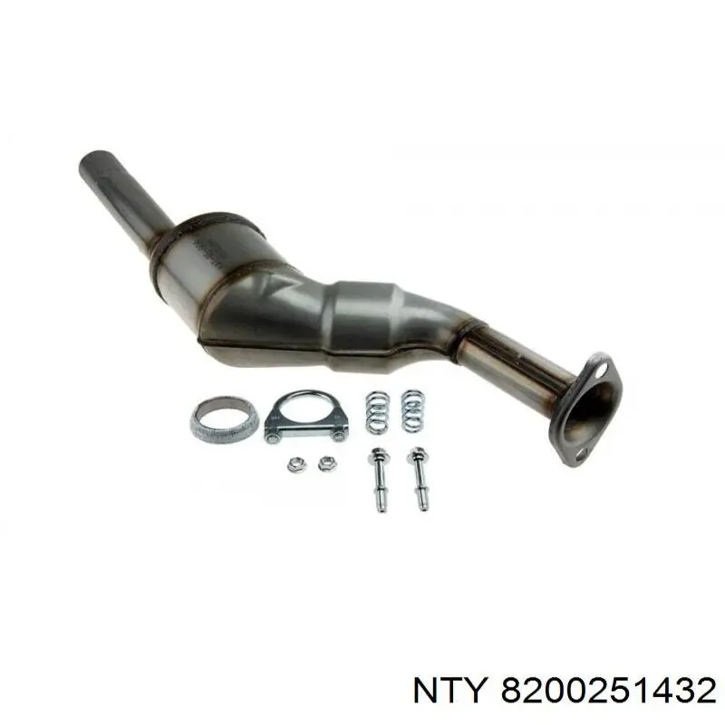 Купити 8200251432 Renault (RVI) Перетворювач відпрацьованих газів