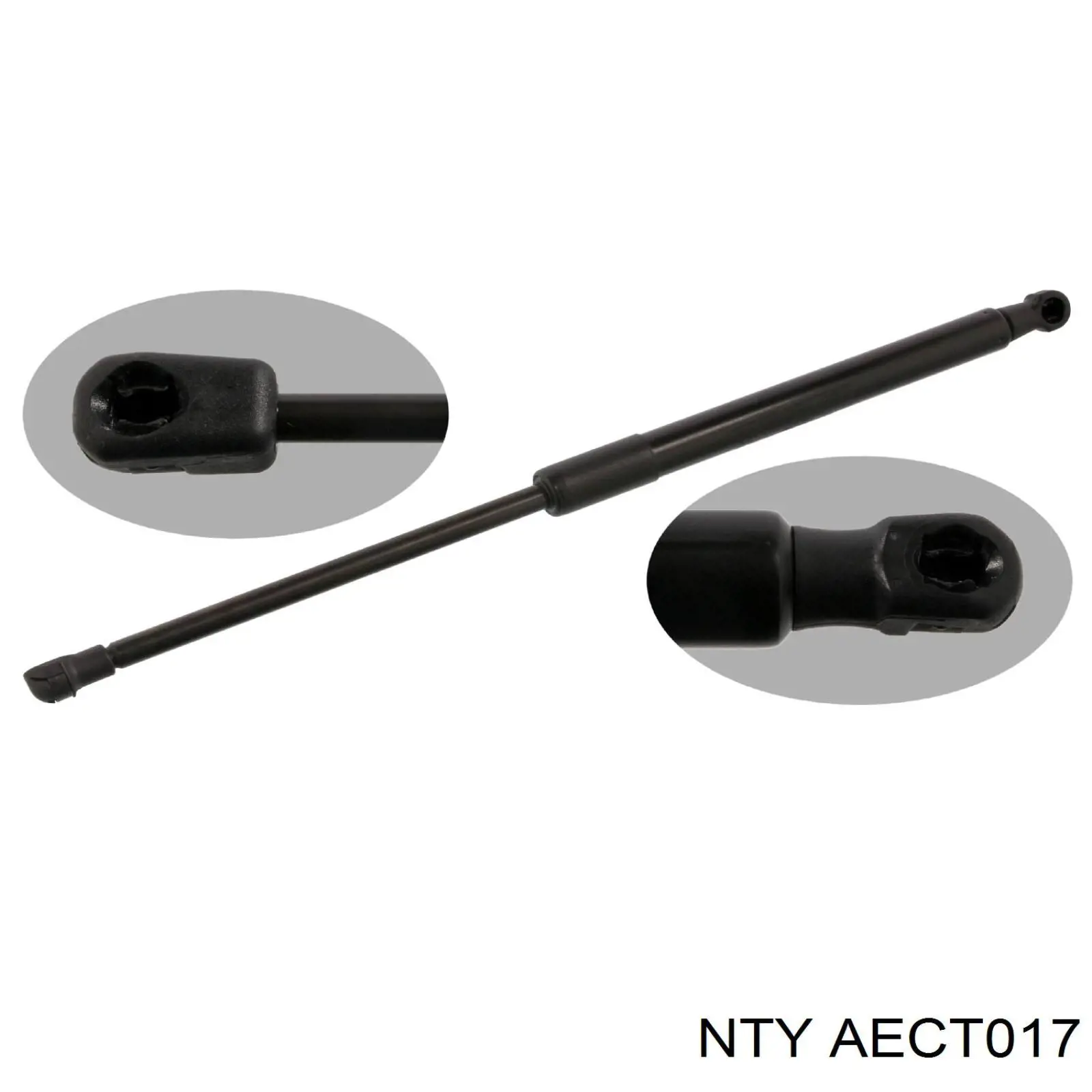 AECT017 NTY Амортизатор кришки багажника / двері 3/5-ї задньої