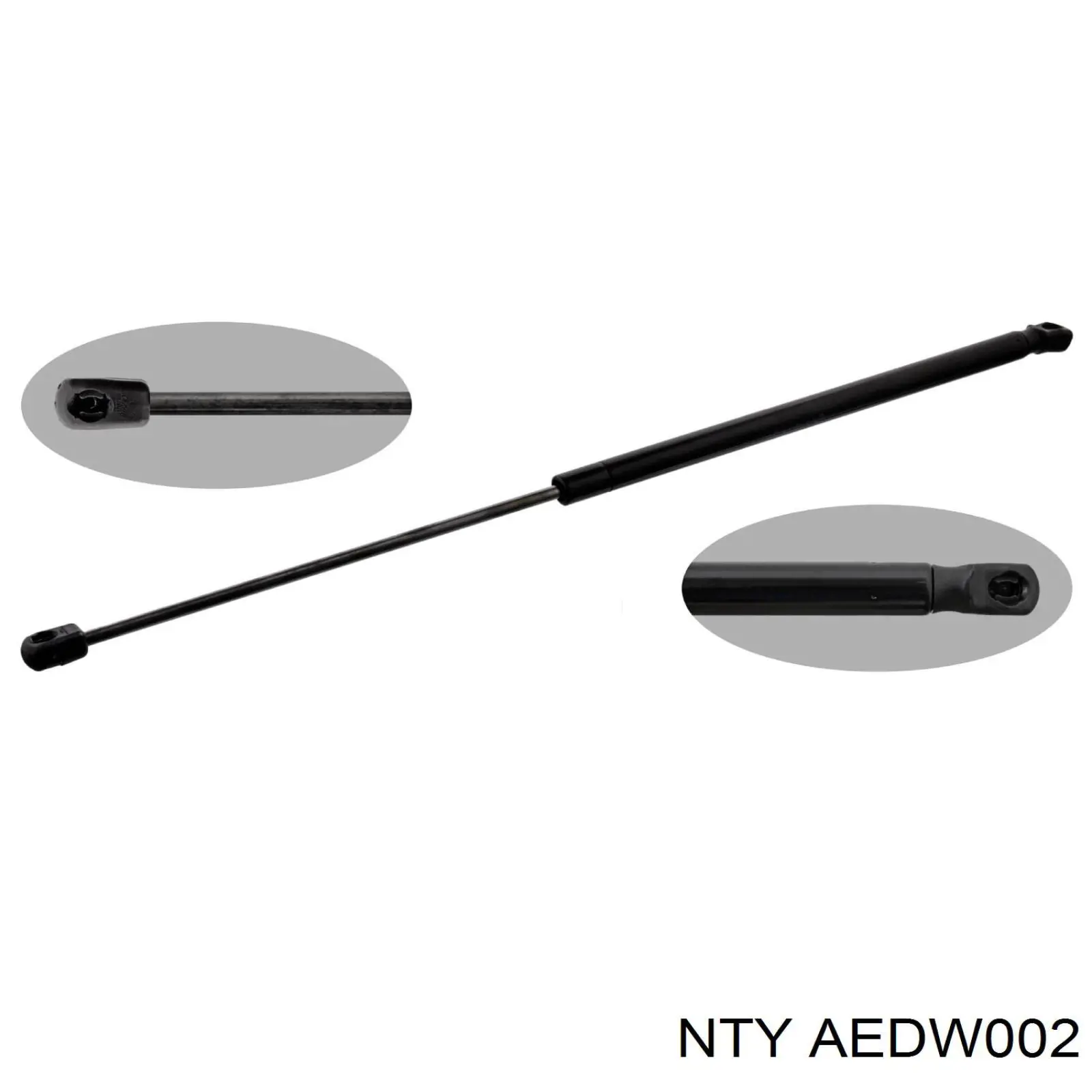 AEDW002 NTY амортизатор кришки багажника/ двері 3/5-ї задньої