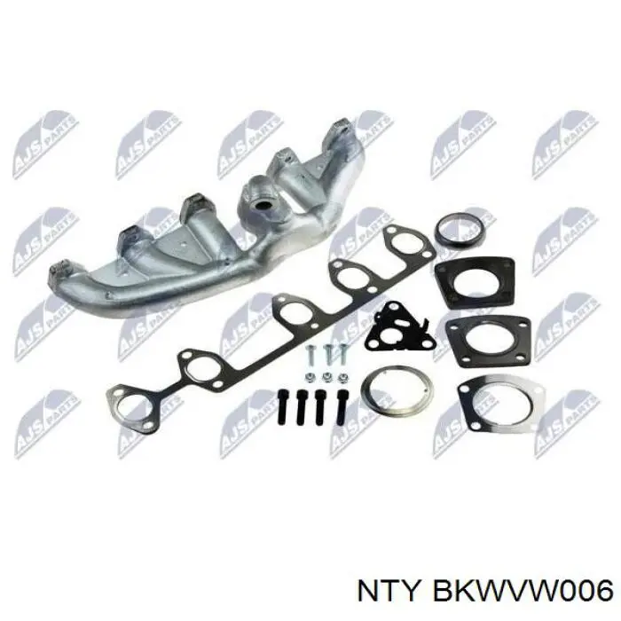 BKWVW006 NTY Газопроводи (колектор випускний)