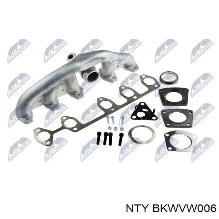 Система випуску газів двигуна NTY BKWVW006 ціна, від 134.40 USD