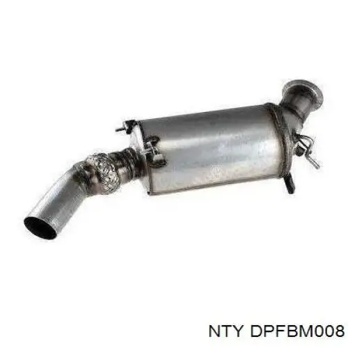 Фільтр системи відпрацьованих газів NTY DPFBM008 ціна, від 279.44 USD