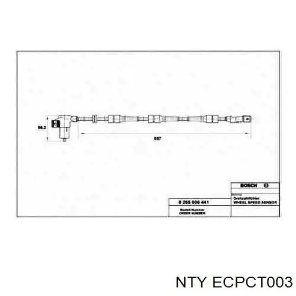 ECPCT003 NTY датчик положення (оборотів коленвалу)