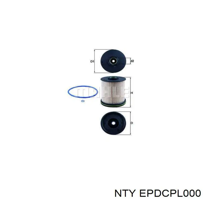 Датчик сигналізації паркування (парктронік), задній NTY EPDCPL000
