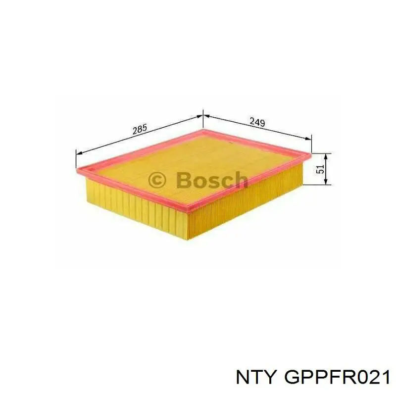 Патрубок дросельний NTY GPPFR021
