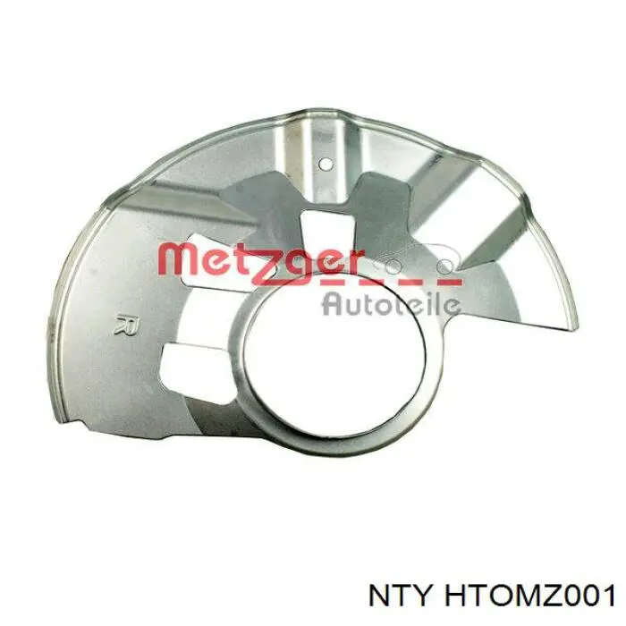Захист гальмівного диска, переднього, правого HTOMZ001 NTY