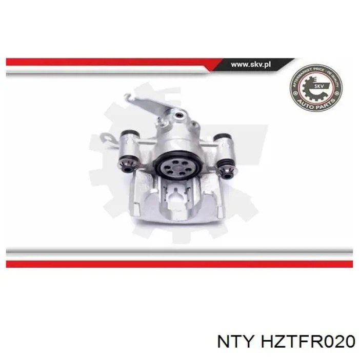 Супорт гальмівний задній лівий NTY HZTFR020 ціна, від 51.38 USD