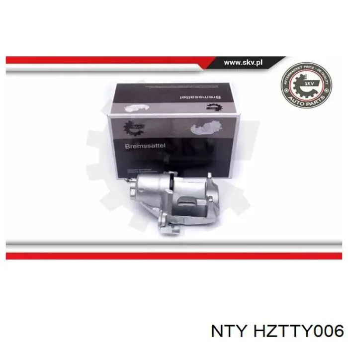 Супорт гальмівний задній лівий NTY HZTTY006 ціна, від 39.00 USD