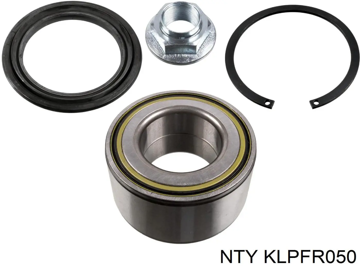 Комплект підшипник маточини передньої NTY KLPFR050 ціна, від 23.94 USD