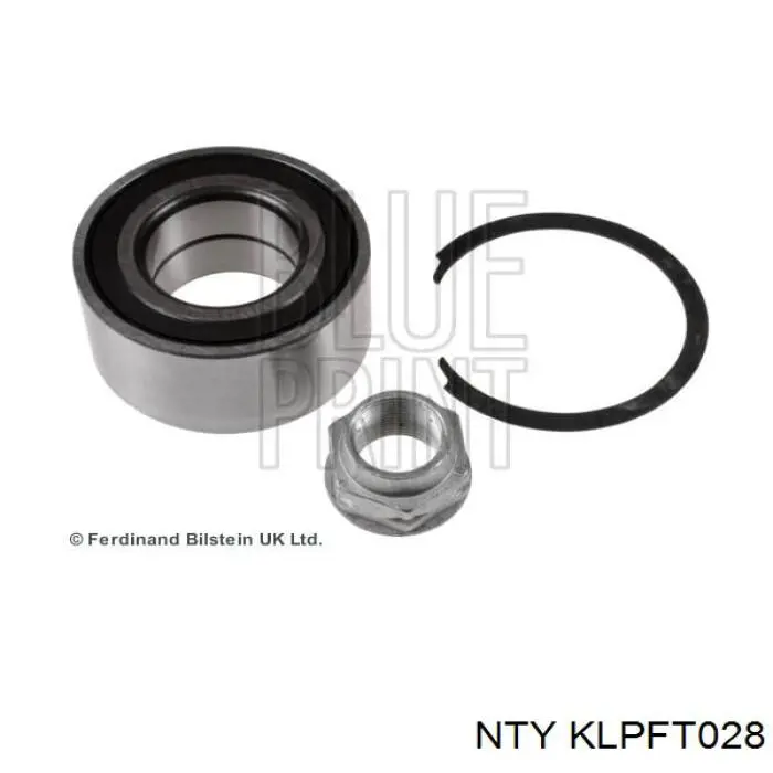 Комплект підшипник маточини передньої NTY KLPFT028 ціна, від 21.42 USD