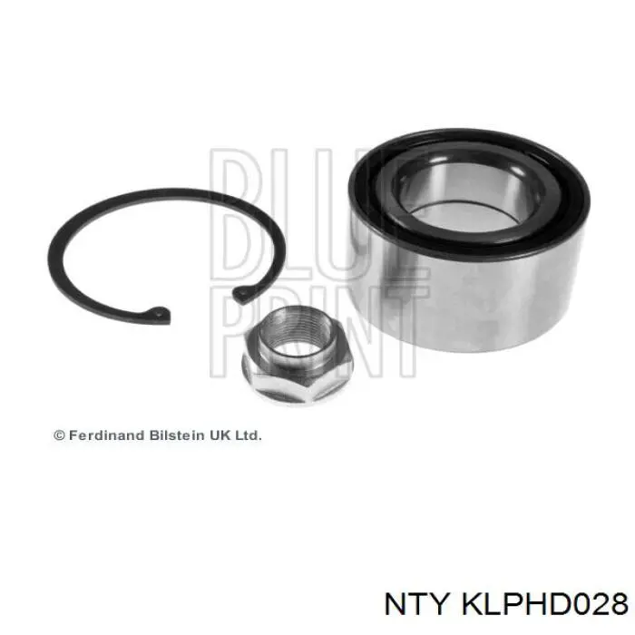 Комплект підшипник маточини передньої NTY KLPHD028 ціна, від 23.03 USD