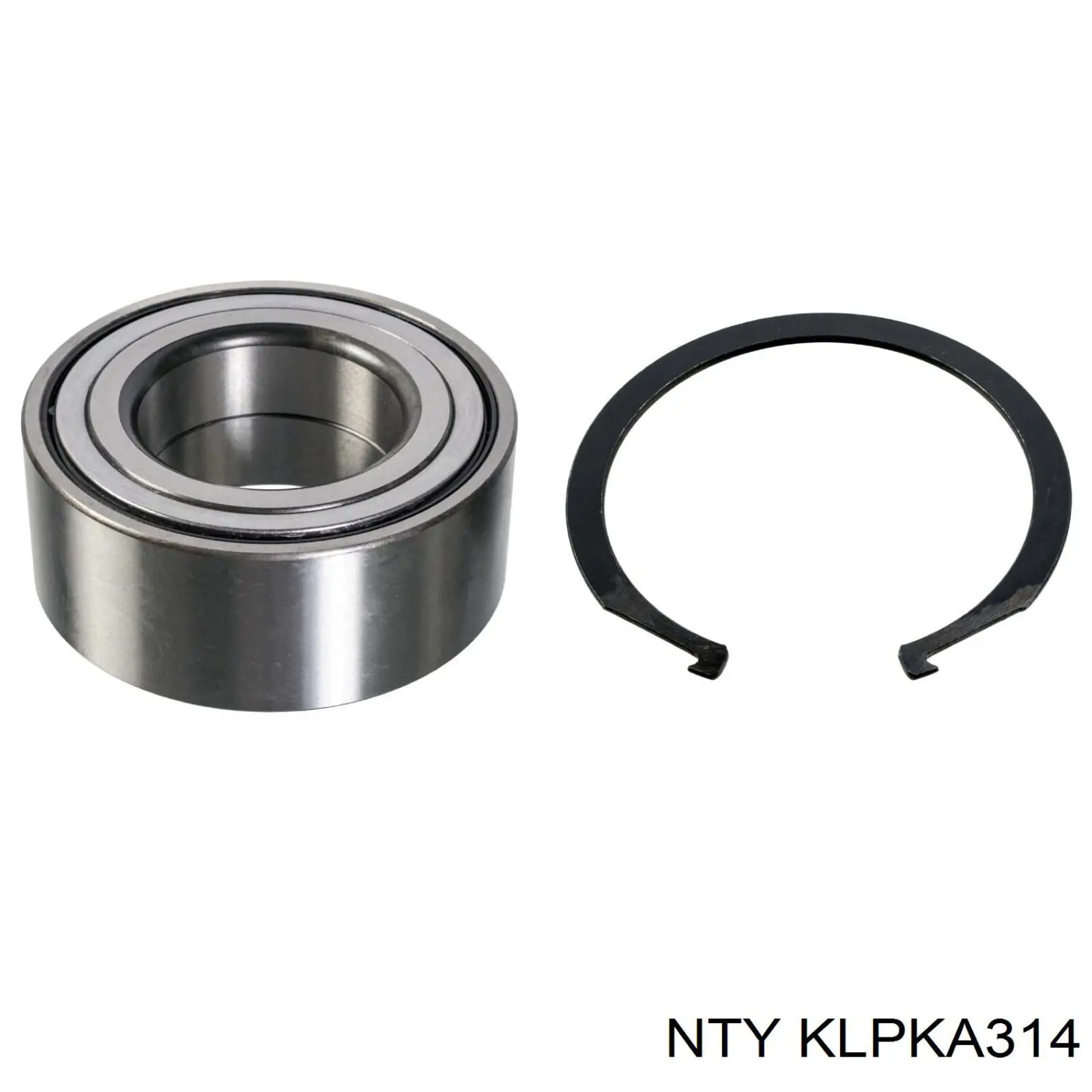 Комплект підшипник маточини передньої NTY KLPKA314 ціна, від 28.13 USD