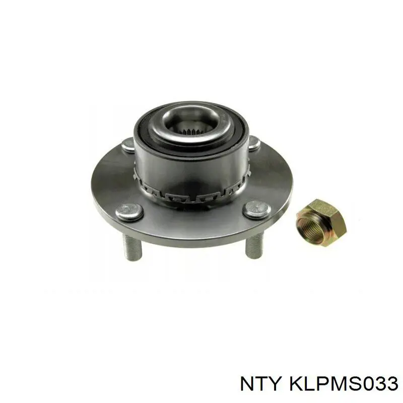 Маточина колеса передня NTY KLPMS033 ціна, від 35.40 USD