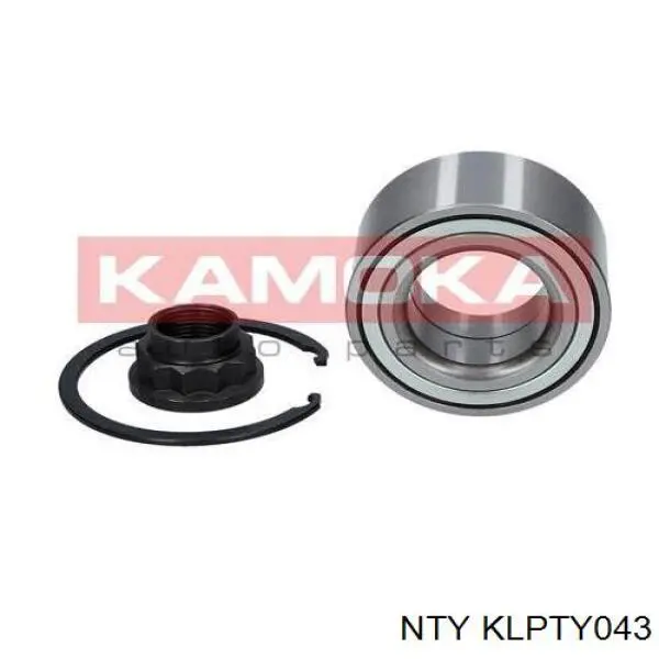 Комплект підшипник маточини передньої NTY KLPTY043 ціна, від 16.60 USD