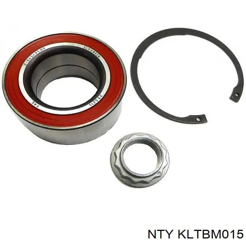 Підшипник маточини передньої/задньої NTY KLTBM015 ціна, від 15.92 USD