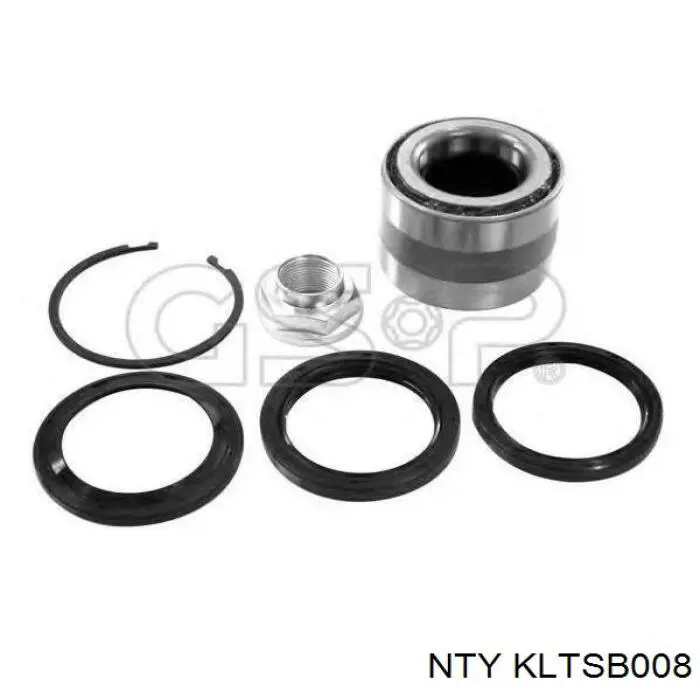 Купити KLTSB008 NTY Підшипник задньої ступиці