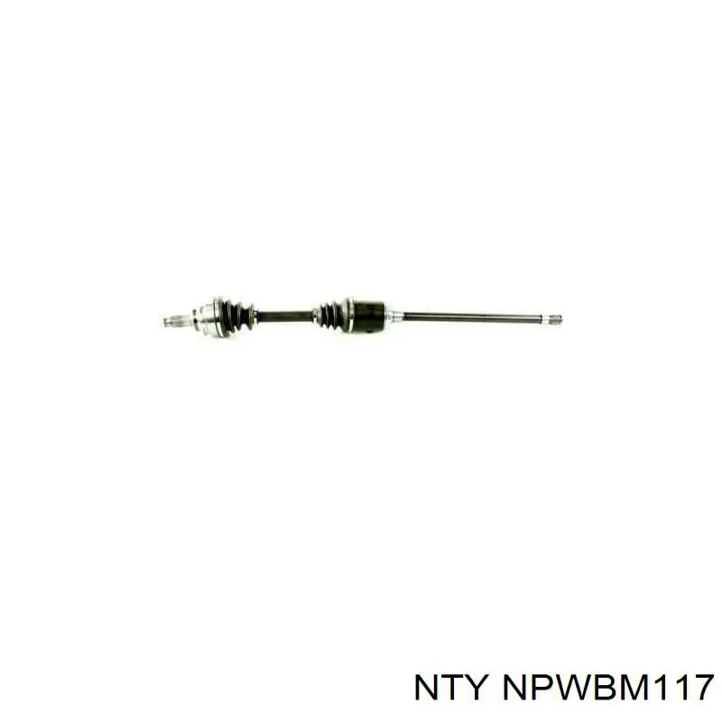 Купити NPWBM117 NTY Піввісь права