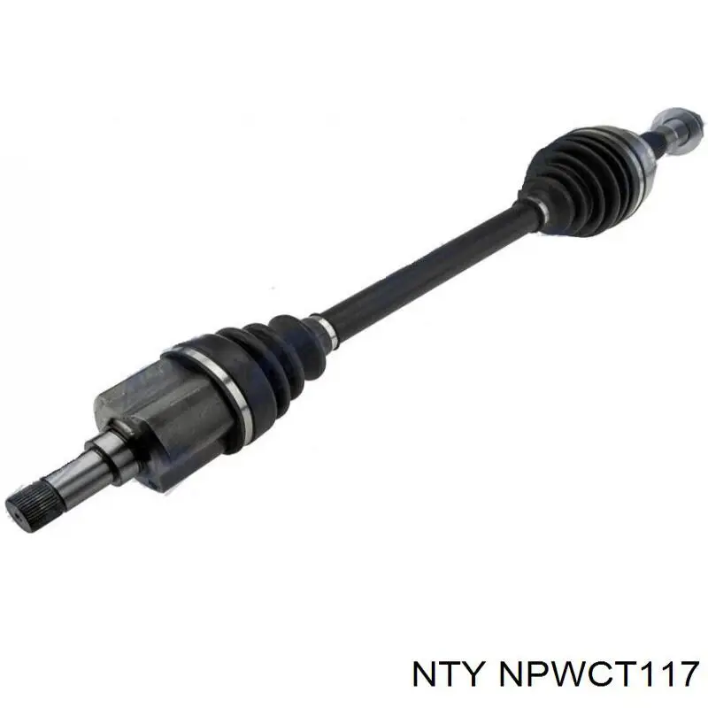 Привід передній лівий NTY NPWCT117 ціна, від 111.30 USD