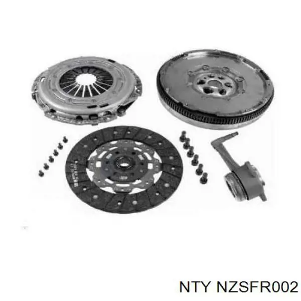 Комплект зчеплення (3 частини) NTY NZSFR002 ціна, від 180.87 USD