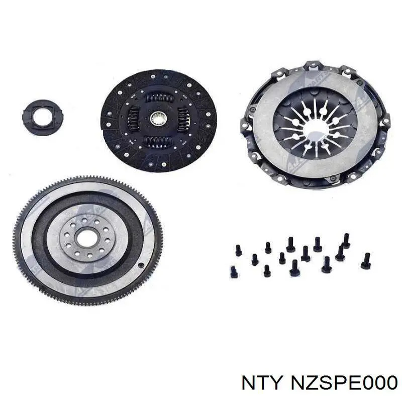 NZSPE000 NTY комплект зчеплення (3 частини)