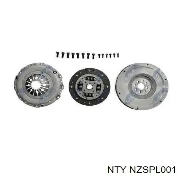 Комплект зчеплення (3 частини) NTY NZSPL001 ціна, від 182.13 USD