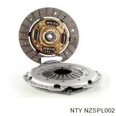 Купити NZSPL002 NTY Комплект зчеплення (диск, корзина, підшипник)