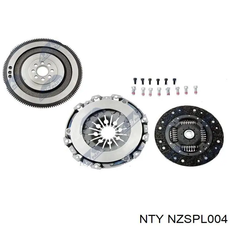 Комплект зчеплення (3 частини) NTY NZSPL004 ціна, від 211.39 USD