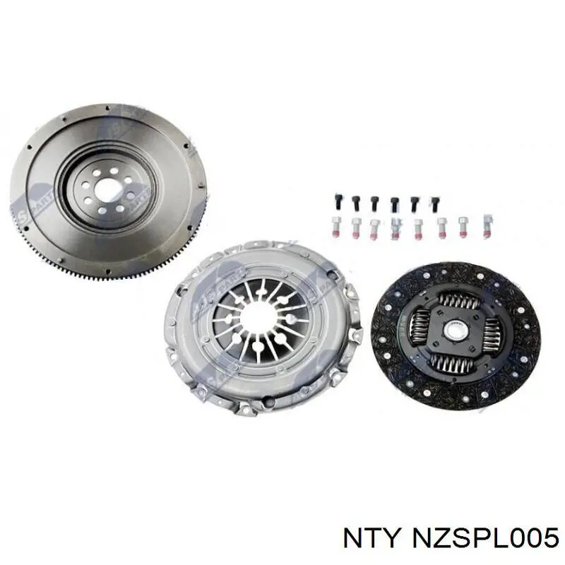 Комплект зчеплення (3 частини) NTY NZSPL005 ціна, від 195.00 USD