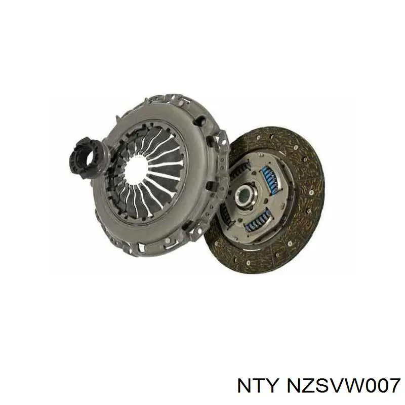 Комплект зчеплення (3 частини) NTY NZSVW007 ціна, від 306.98 USD
