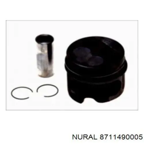8711490005 Nural Поршень в зборі