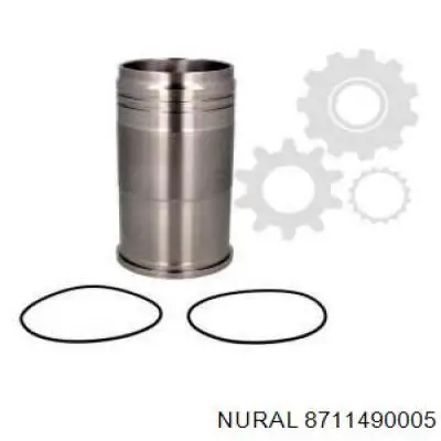 Поршень в комплекті на 1 циліндр, STD 8711490005 Nural