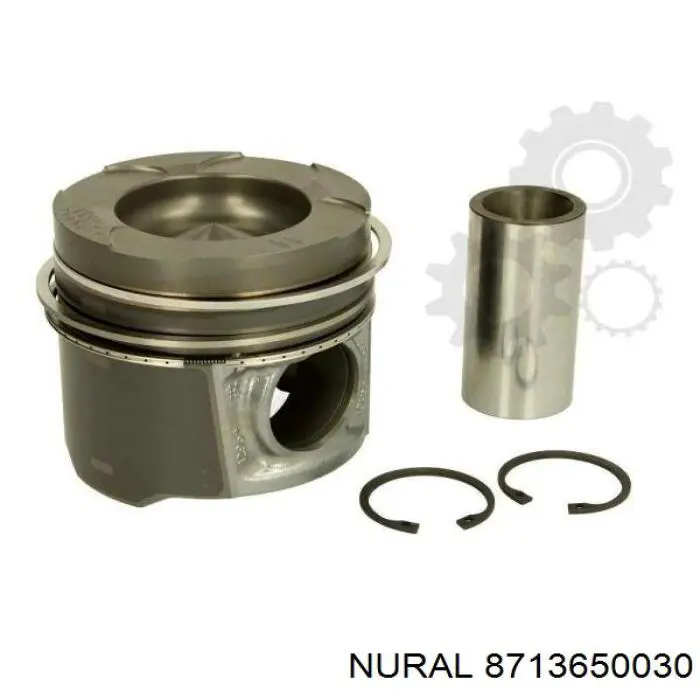 Купити 2293400 Mahle Original Поршень в комплекті на 1 циліндр, STD