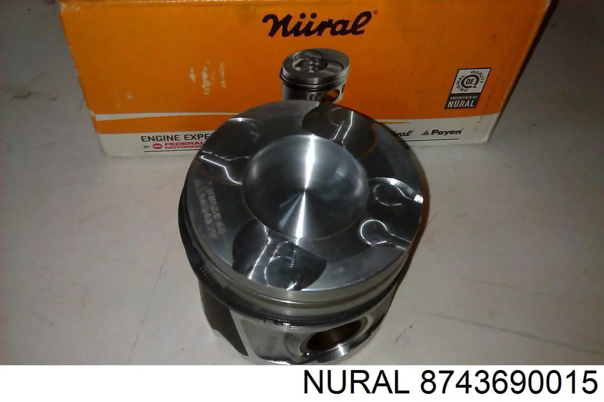 Поршень в комплекті на 1 циліндр, STD Nural 8743690015 ціна, від 56.58 USD