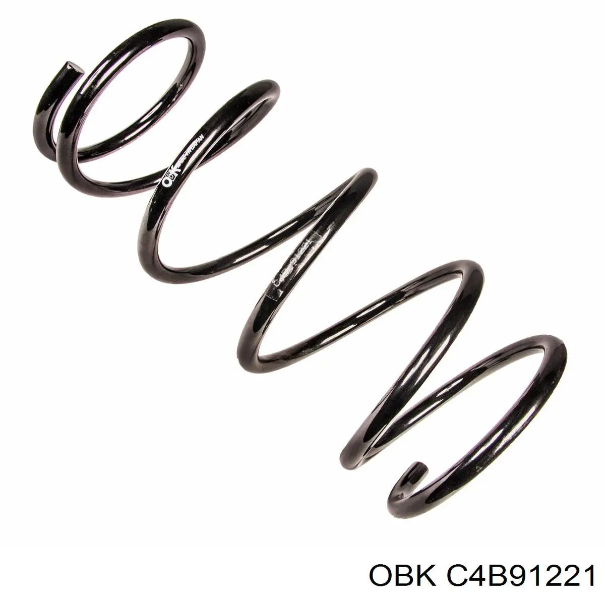 C4B91221 OBK Пружина амортизатора передняя