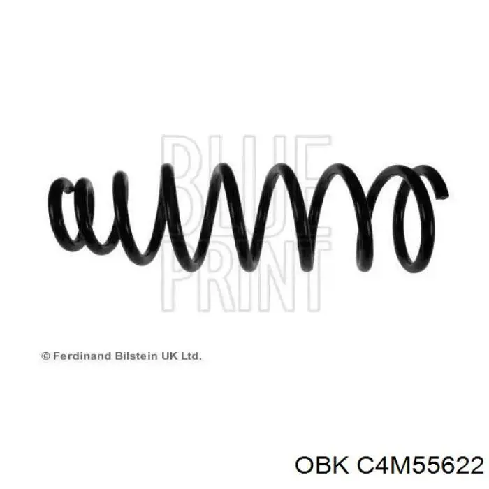 C4M55622 OBK Пружина підвіски задня