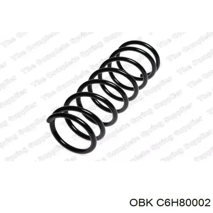 C6H80002 OBK Пружина підвіски задня