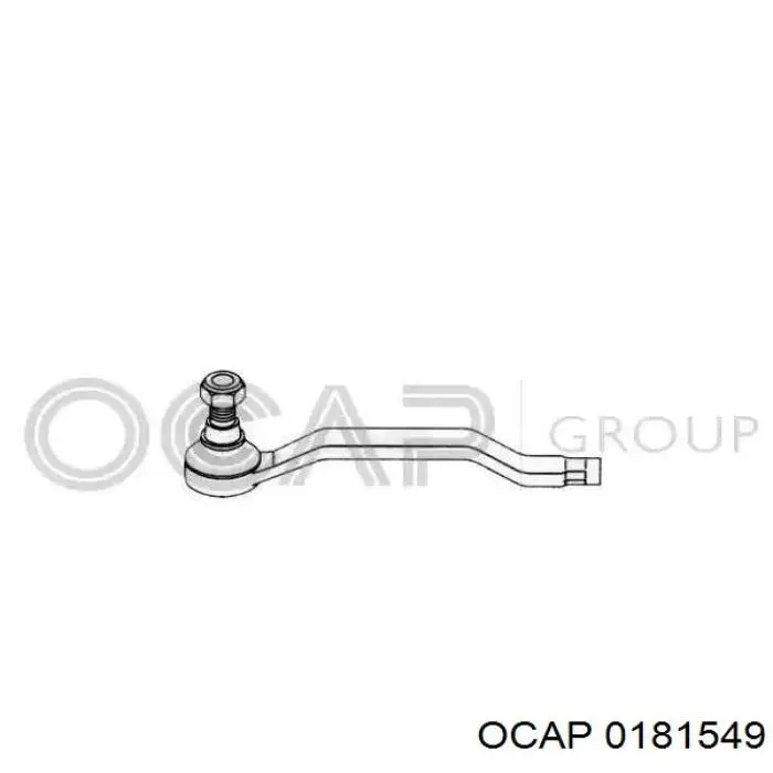 Рульовий наконечник 0181549 Ocap