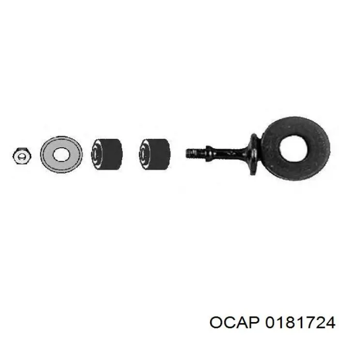 0181724 Ocap Солдатик стабілізатора, переднього, правий