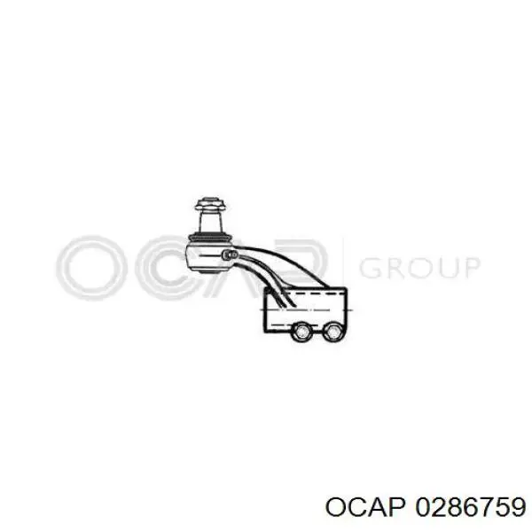 Рульовий наконечник 0286759 Ocap