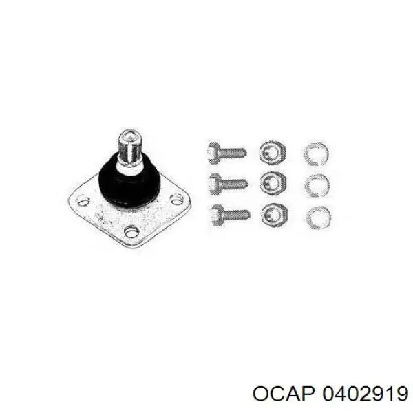 Купити 0402919 Ocap Шарова опора задньої підвіски, верхня