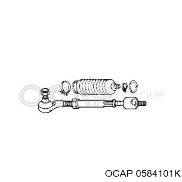 P401306 Polcar Поперечна рульова тяга ліва