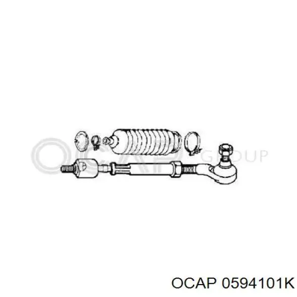 Тяга рульова в зборі, ліва Polcar P401306 ціна, від 6.59 USD
