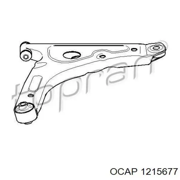 Важіль передньої підвіски нижній, лівий 1215677 Ocap