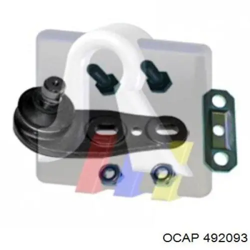 492093 Ocap Кульова опора, нижня, ліва