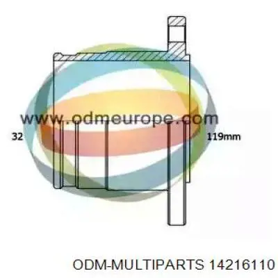 BB4968 Posterparts ШРКШ внутрішній, передній