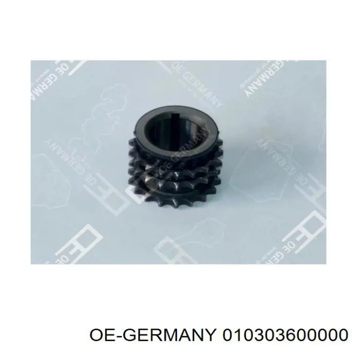 010303600000 OE Germany Шестерня приводу колонвала двигуна