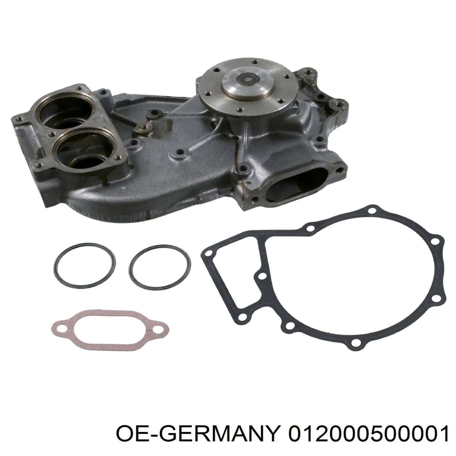 Помпа охолодження Hepu P1543 ціна, від 93.72 USD