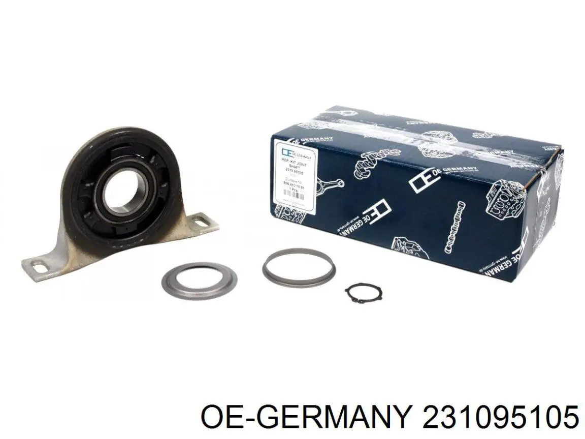 Підвісний підшипник карданного валу OE Germany 231095105 ціна, від 33.74 USD