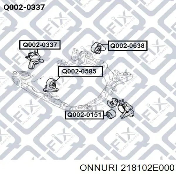 Права подушка двигуна Tenacity AWSHY1121 ціна, від 29.19 USD